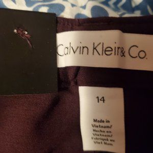 Calvin Klein Knit Stretch Pants